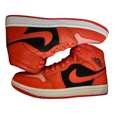 Jordan Air Jordan 1 leather trainers - image 1