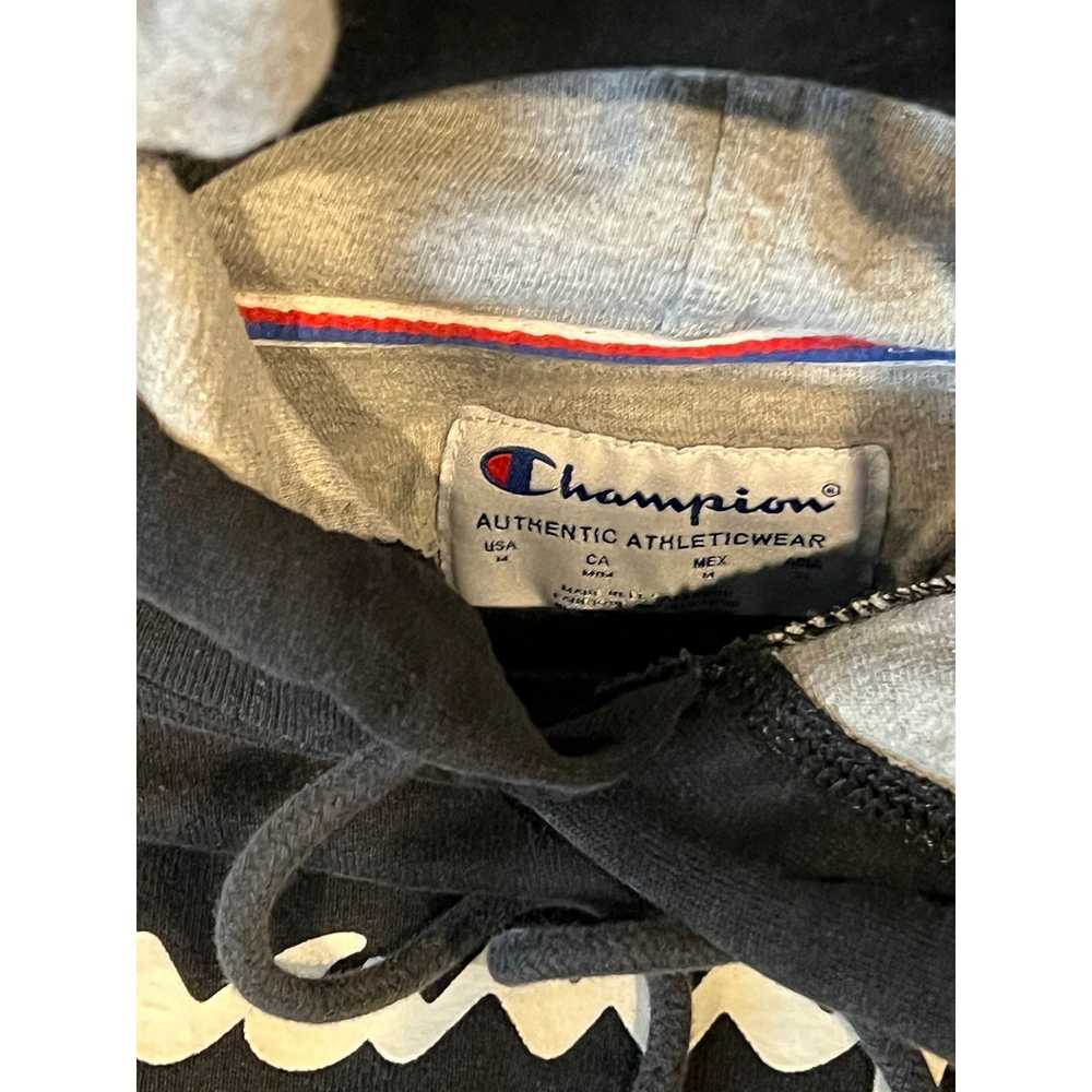 Champion Champion Black Hoodie Mens M - image 3