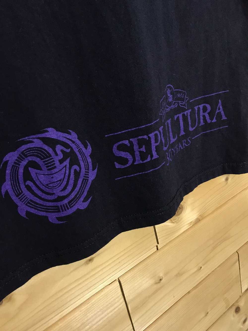 Band Tees × Rock T Shirt × Vintage Sepultura Chao… - image 8