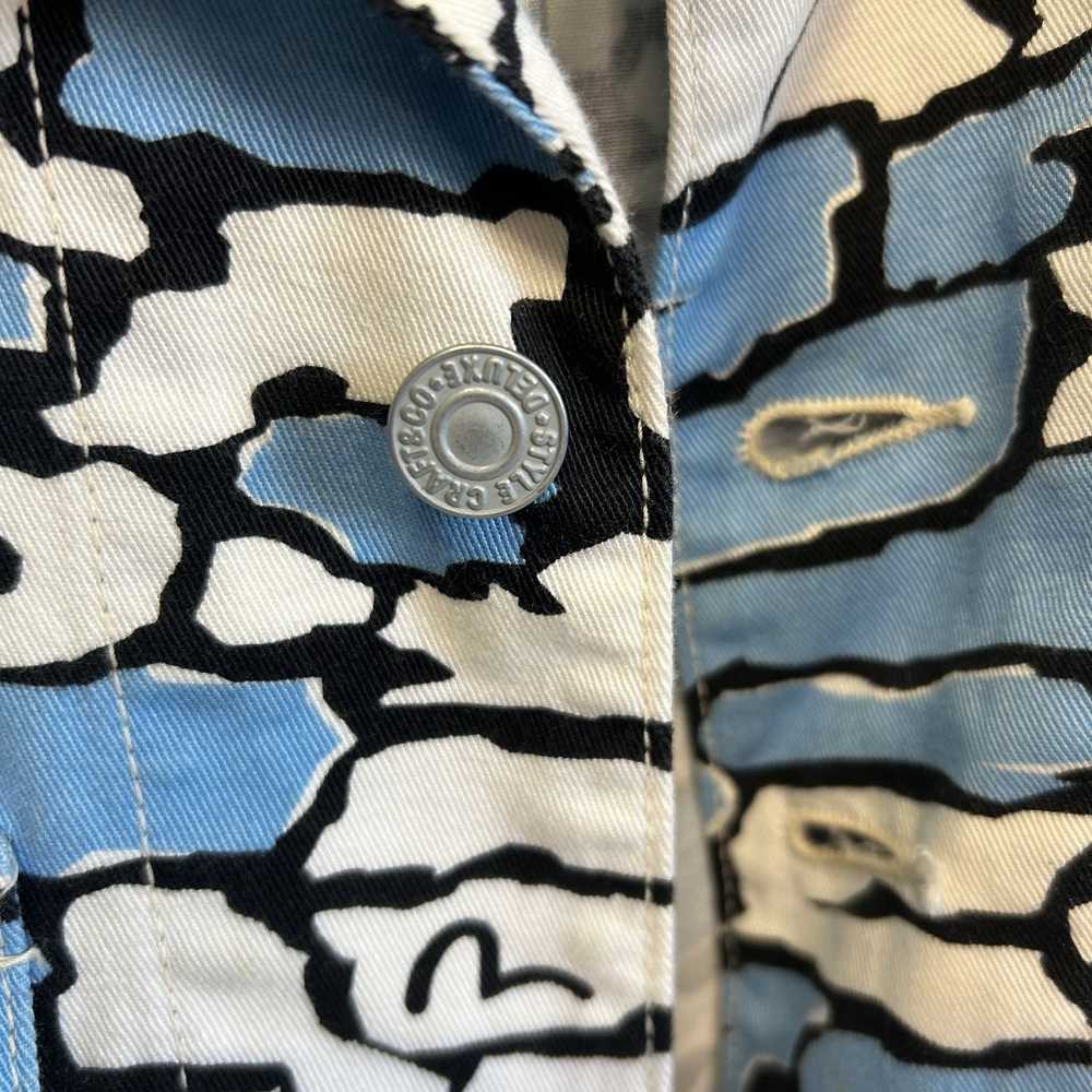 Evisu Vintage Evisu Blue Stonewall Pattern Jacket - image 3