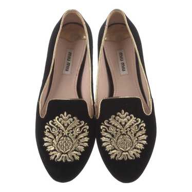 MIU MIU Velvet Ballet Flats バレエシューズ Ballet Flats Velvet Miu Miu for Women for sale | eBay