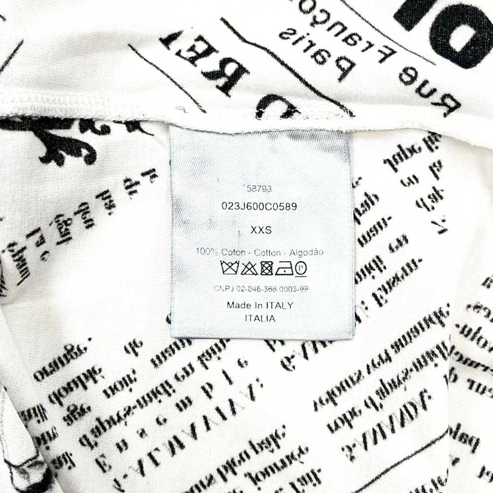 Dior Dior x Daniel Arsham Newspaper Print Tee Bei… - image 5