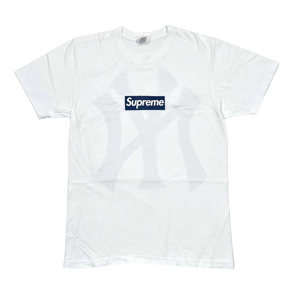 Supreme New York Yankees Box Logo Short Sleeve Te… - image 1