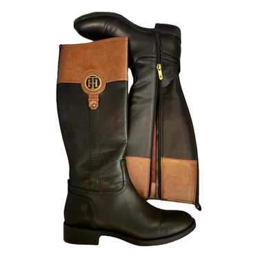 Tommy Hilfiger Leather riding boots - image 1