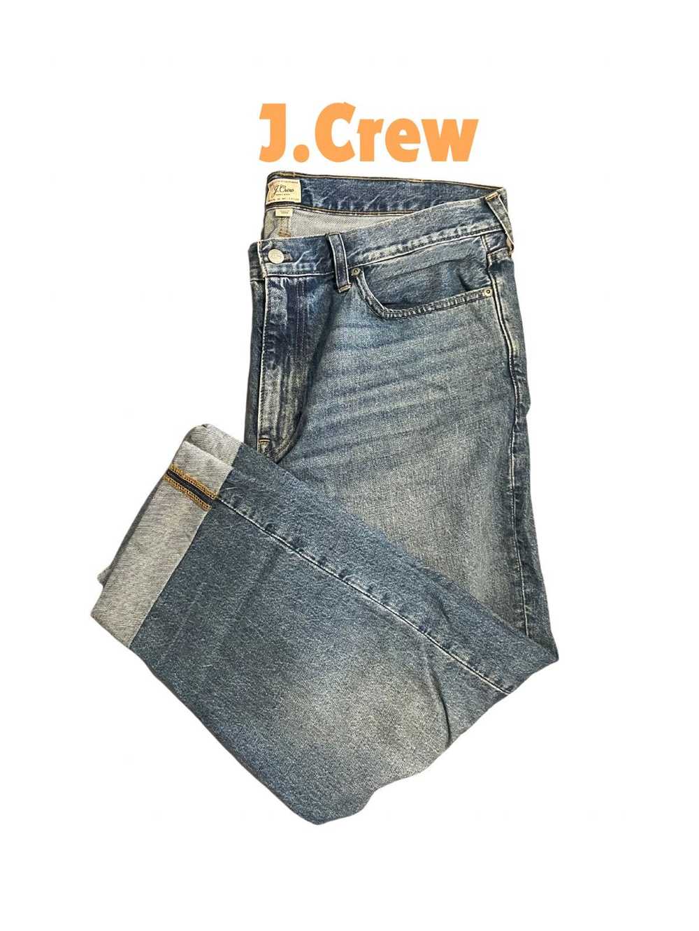 J.Crew × Vintage Faded Light Wash J.crew Denim - image 1