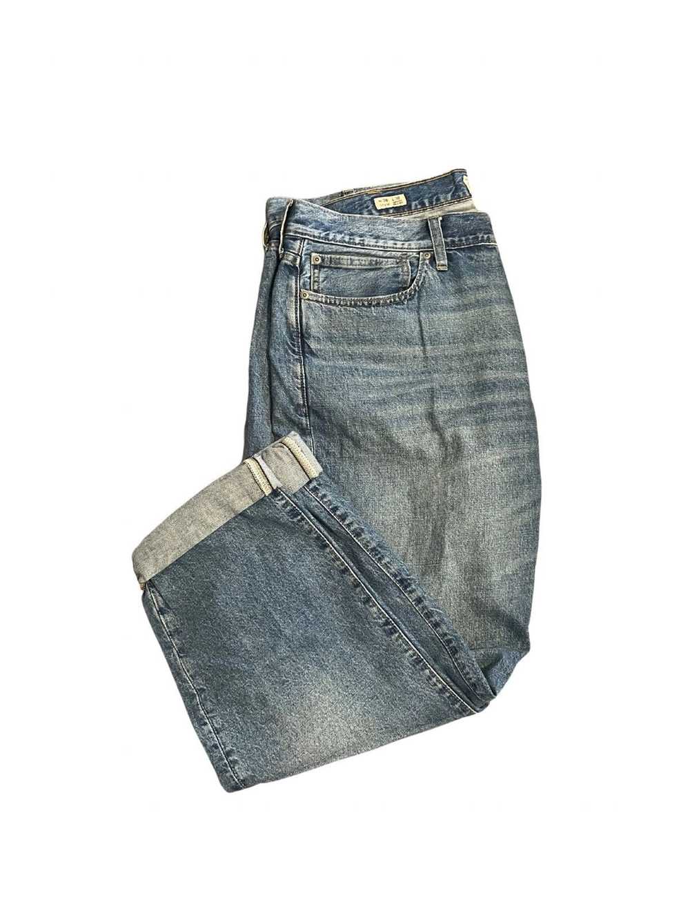 J.Crew × Vintage Faded Light Wash J.crew Denim - image 2