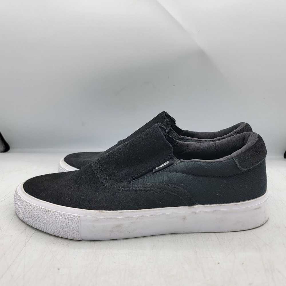 Nike Nike SB Zoom Verona Kids 4 Black Slip On Loa… - image 12