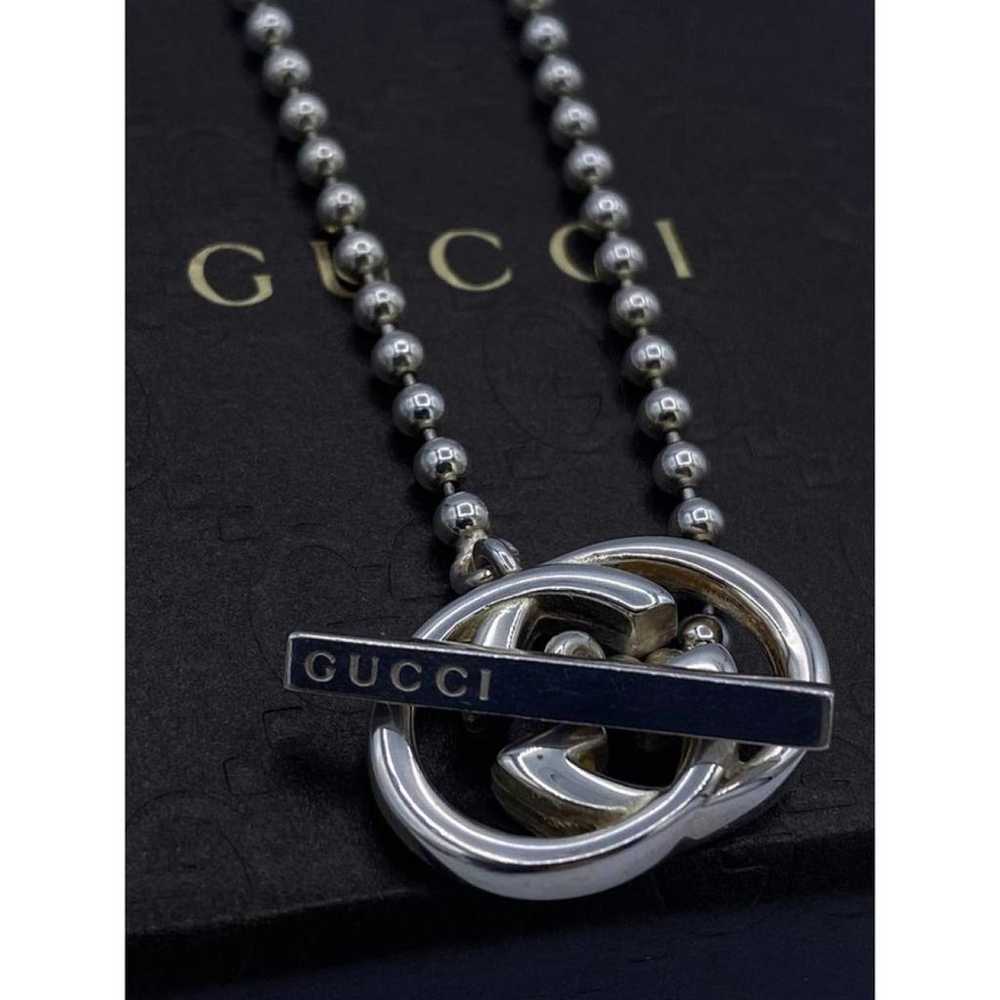 Gucci Silver necklace - image 4