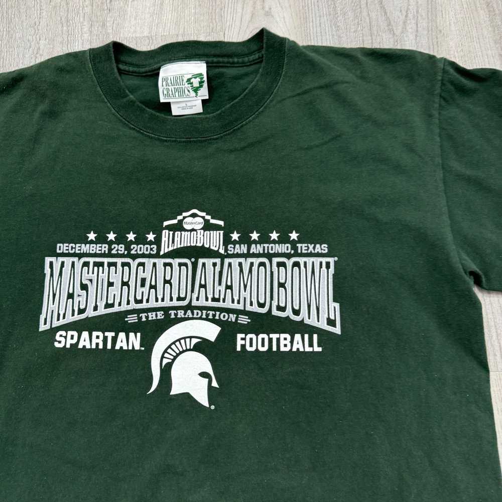 Vintage Vintage Michigan State Football Shirt Men… - image 3