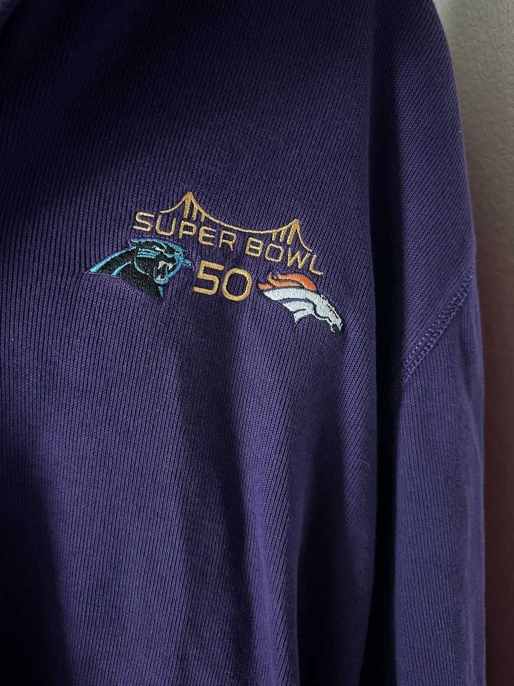 Cutter And Buck Super Bowl 50 sweater - image 2