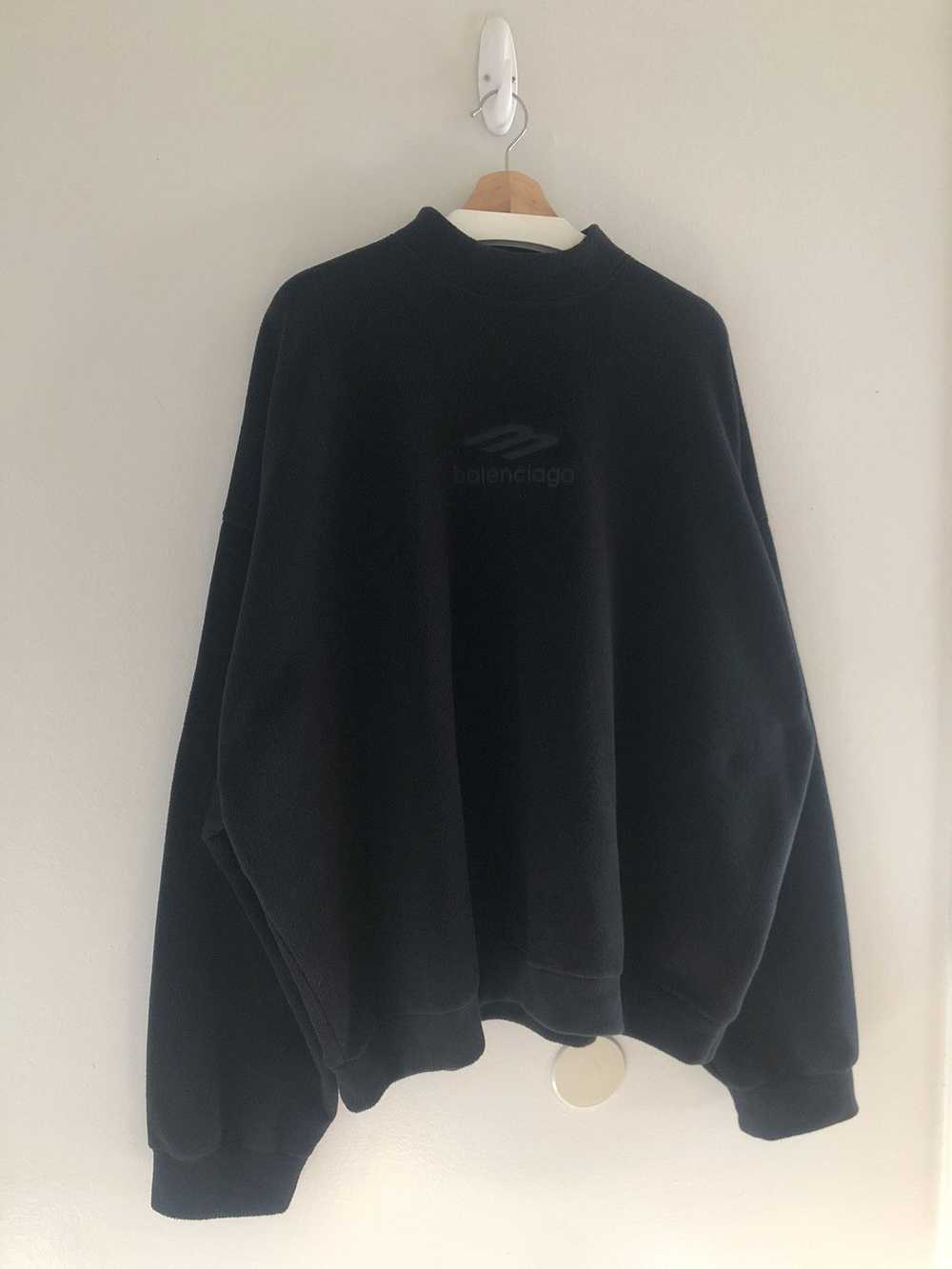 Balenciaga FW22 Balenciaga 3B Fleece Logo Embosse… - image 10