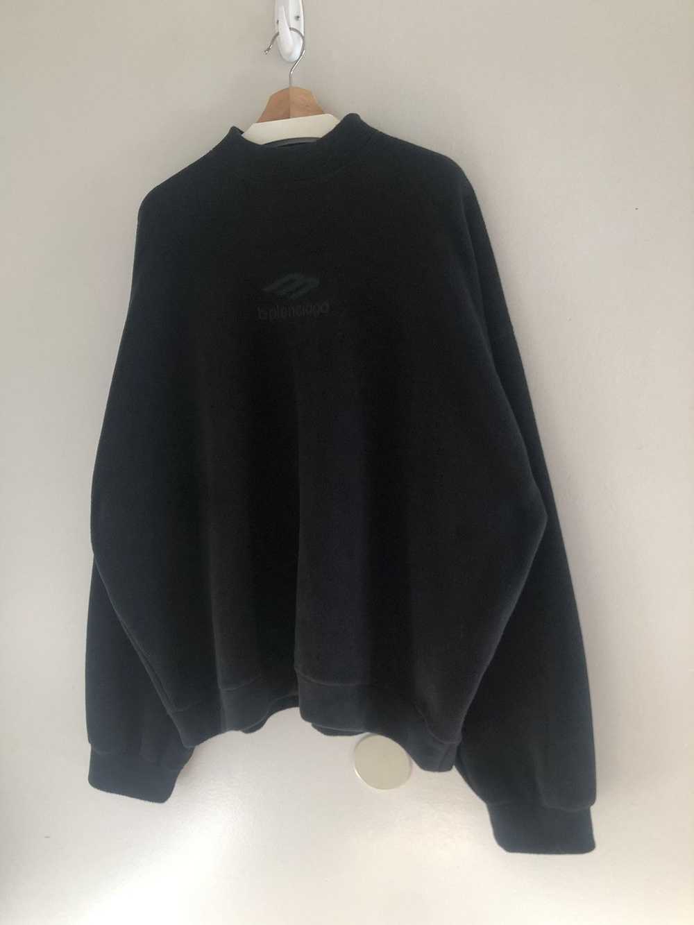 Balenciaga FW22 Balenciaga 3B Fleece Logo Embosse… - image 11