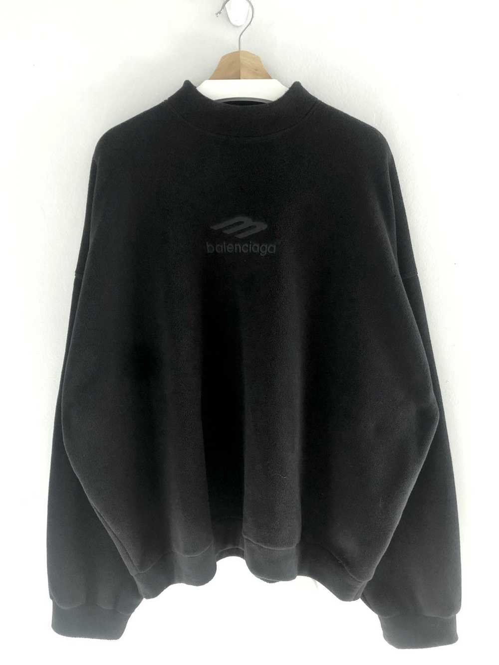 Balenciaga FW22 Balenciaga 3B Fleece Logo Embosse… - image 3