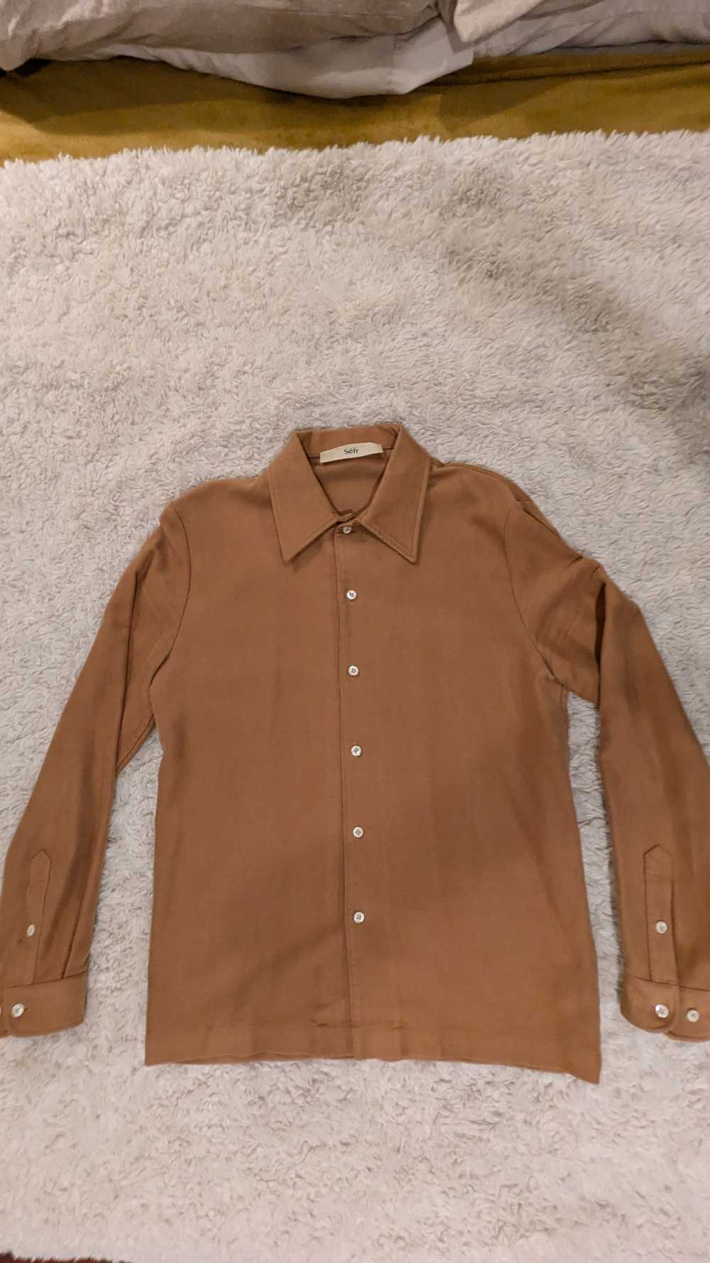 Sefr Sefr Tan Ripley Shirt - image 2