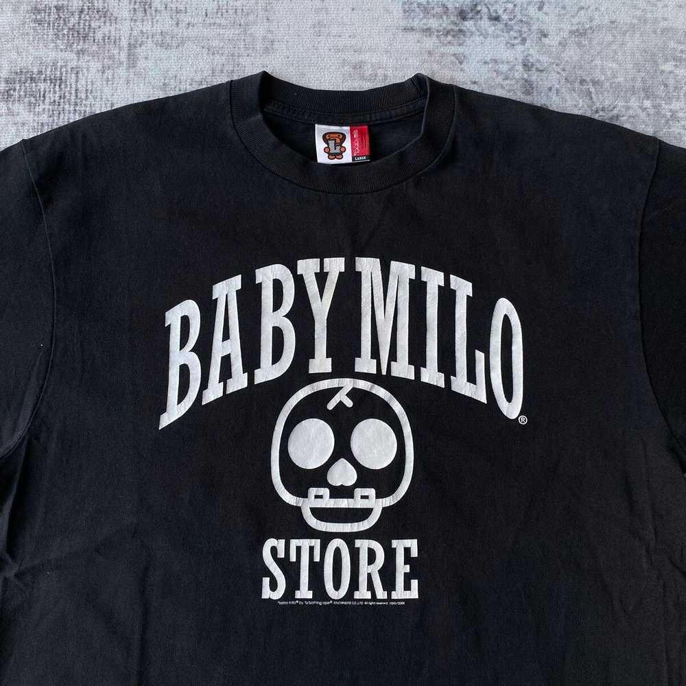 Bape OG Baby Milo Store 2006 Skull T-Shirt - image 2