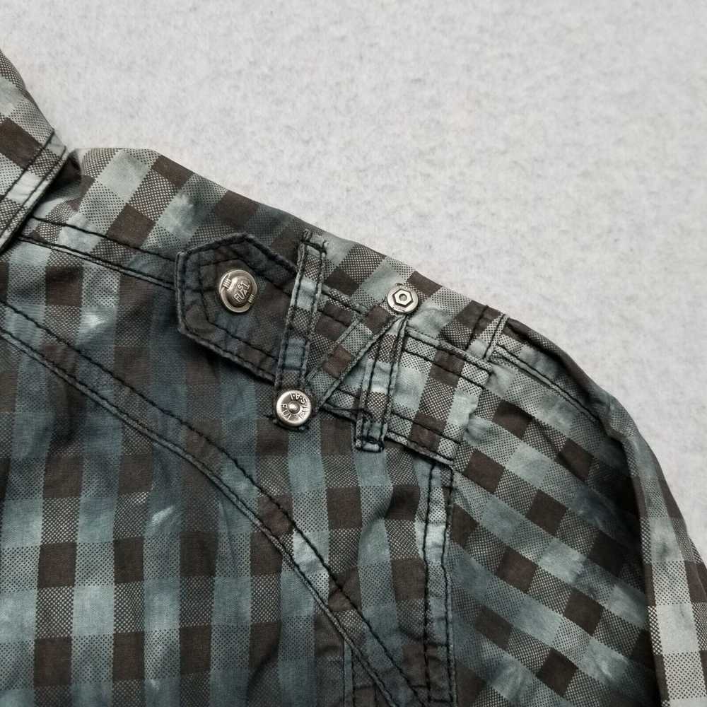 Fusai Fusai Shirt Mens M Button Up Long Sleeve Sn… - image 9