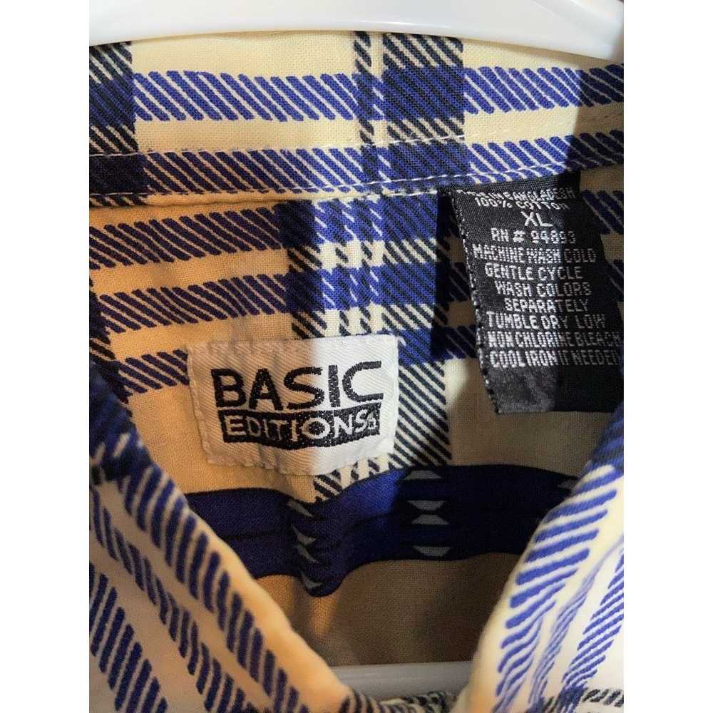 Basic Editions Basic Editions Button Down Cotton … - image 3