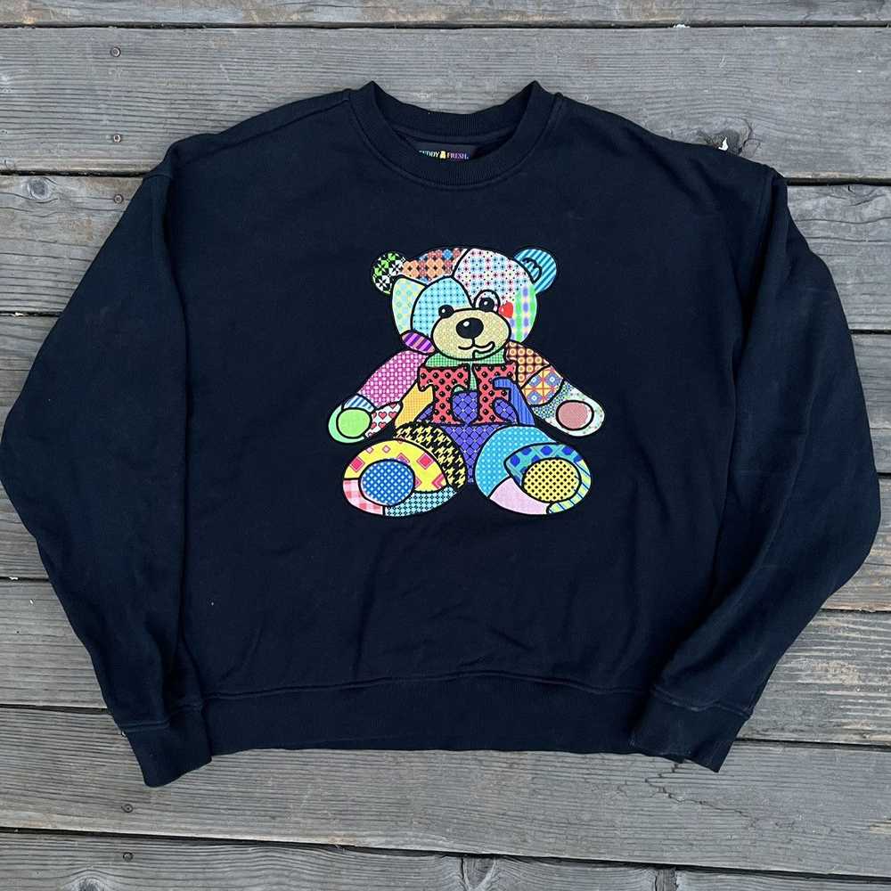 Teddy Fresh Teddy Fresh Bear Rainbow Crewneck Swe… - image 1