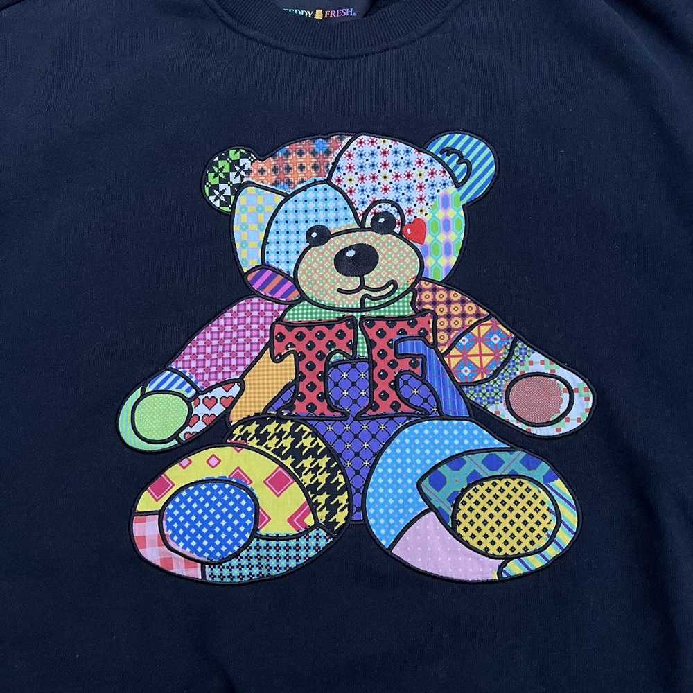 Teddy Fresh Teddy Fresh Bear Rainbow Crewneck Swe… - image 2