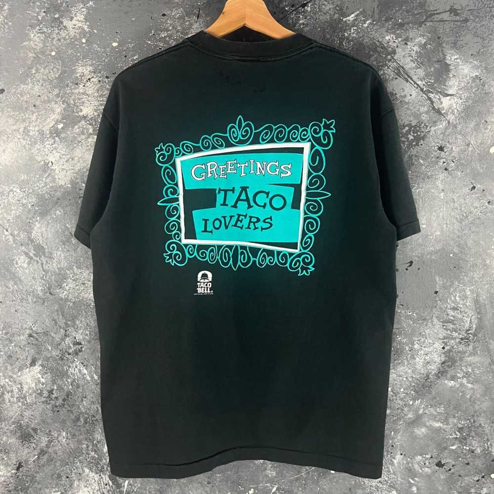 Vintage Vintage 1993 Taco Bell shirt - image 2