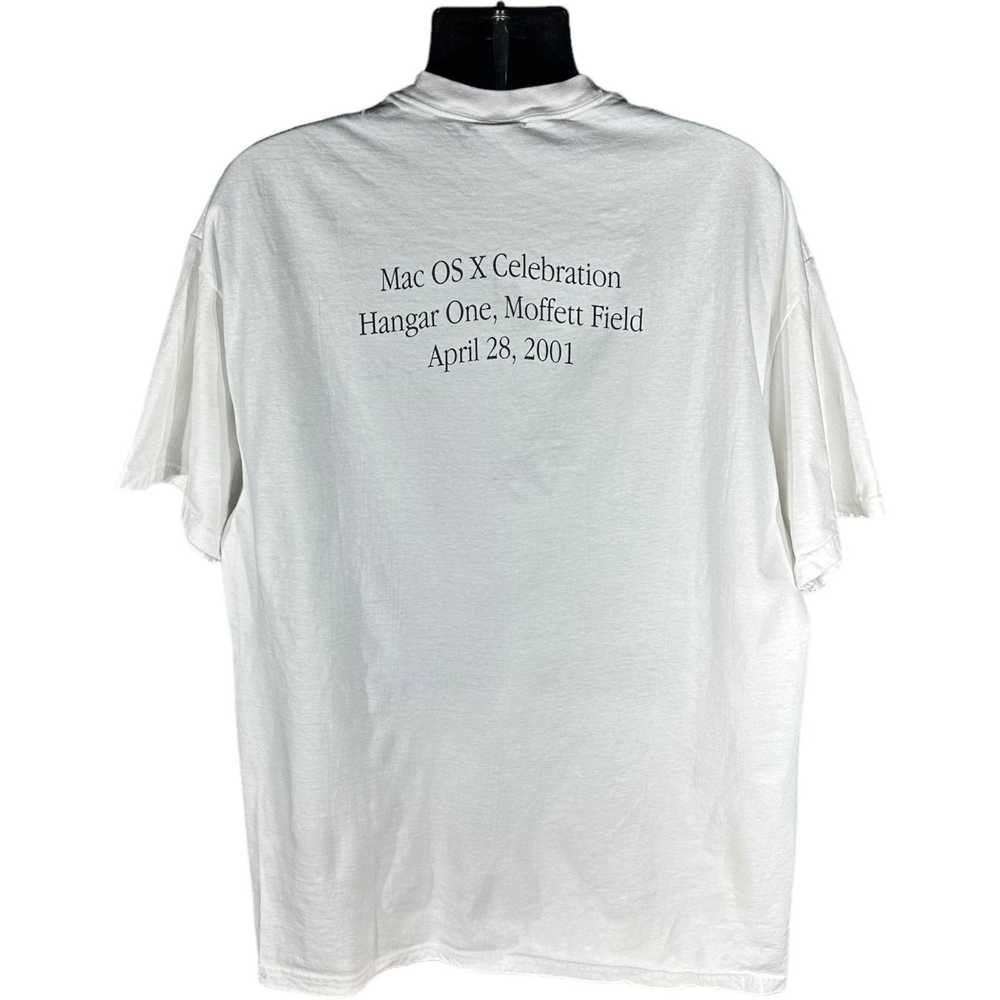 Hanes Vintage"X" Mac OS X Celebration Tee 2001 - image 3