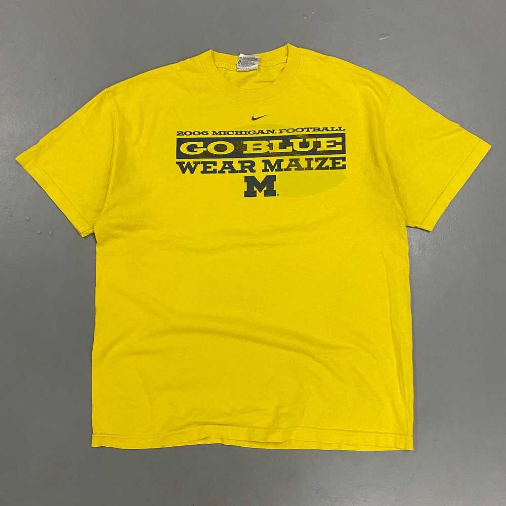 Nike University Of Michigan UMich Nike Tee - image 1