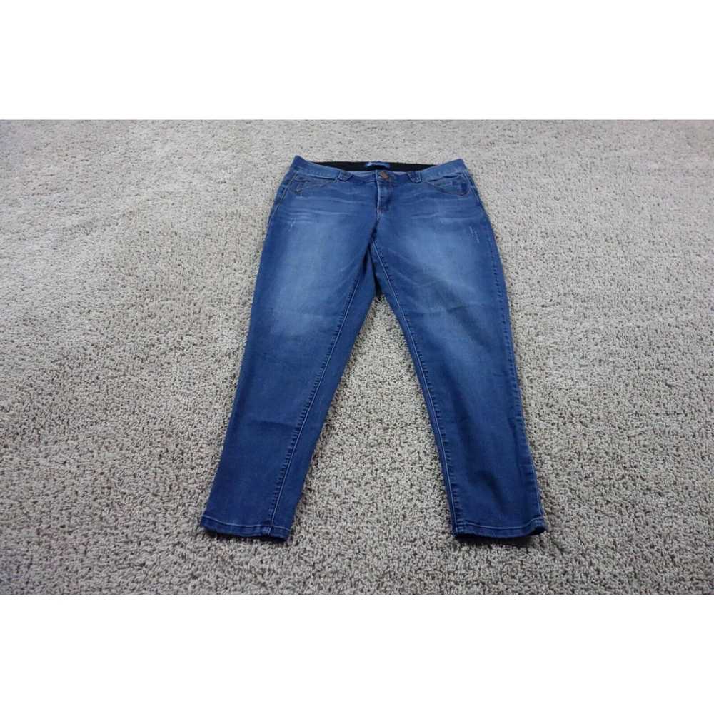 Vintage Democracy Jeans Womens 16W Blue Ab Soluti… - image 1