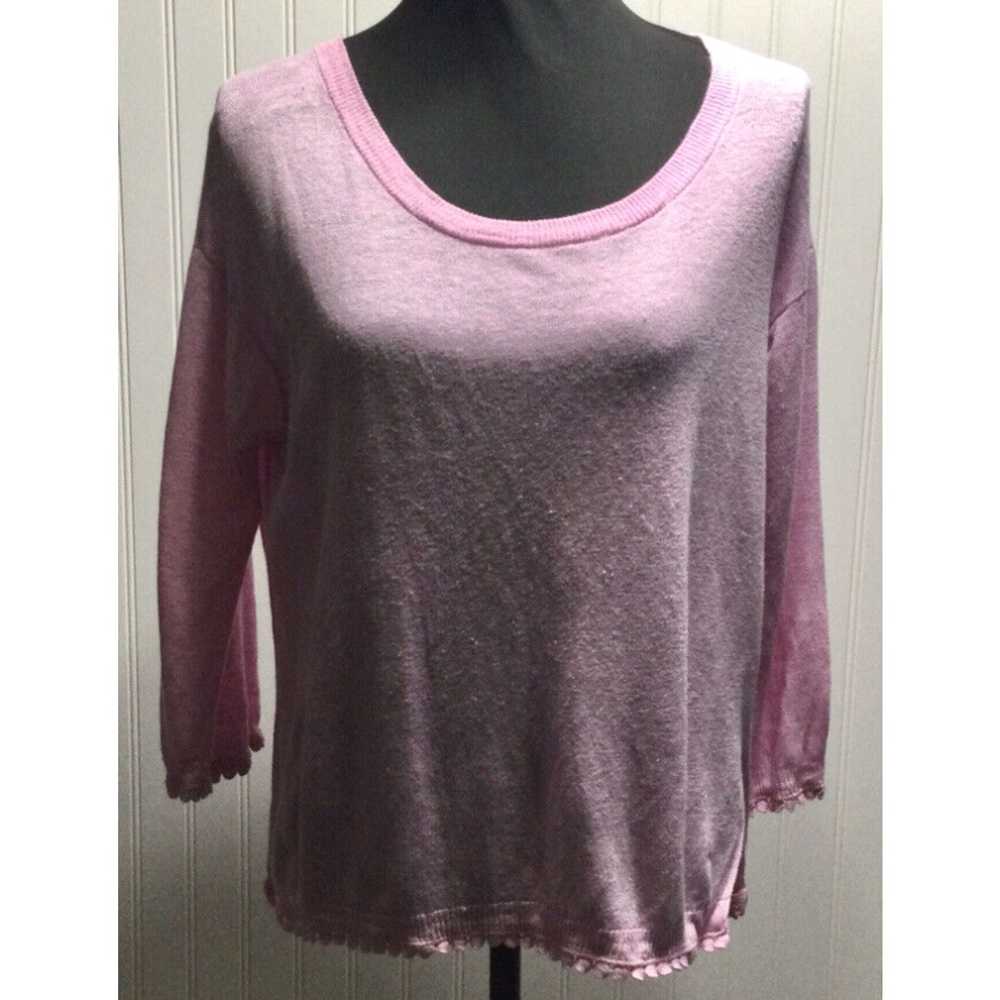 J.Crew J.CREW Womens Size Small Pink Linen Lightw… - image 1