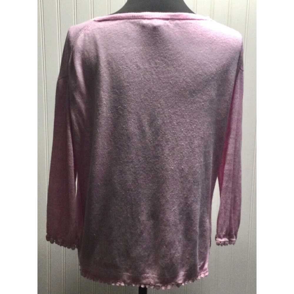 J.Crew J.CREW Womens Size Small Pink Linen Lightw… - image 3