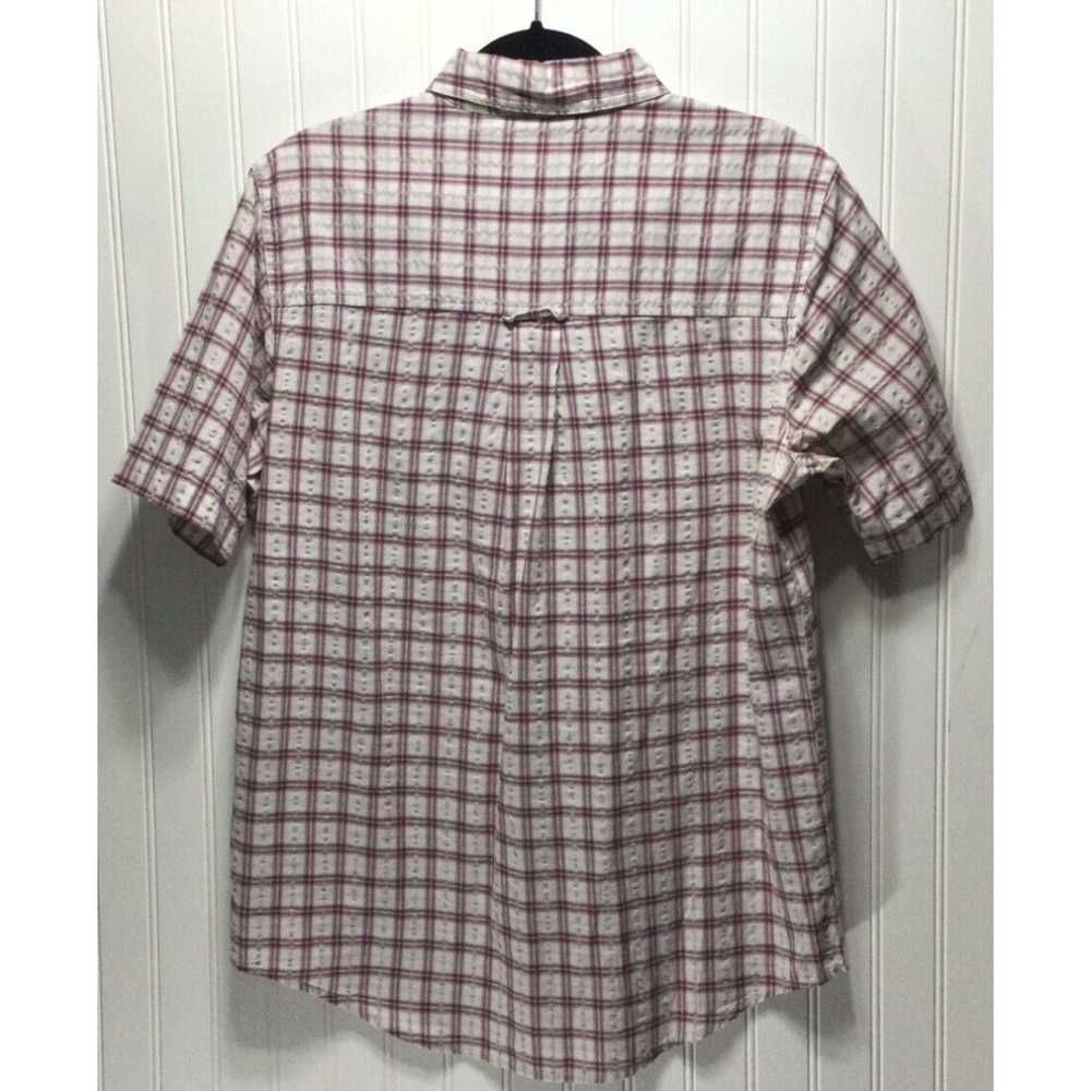 Chaps CHAPS Mens Size Small Plaid Button Down See… - image 2