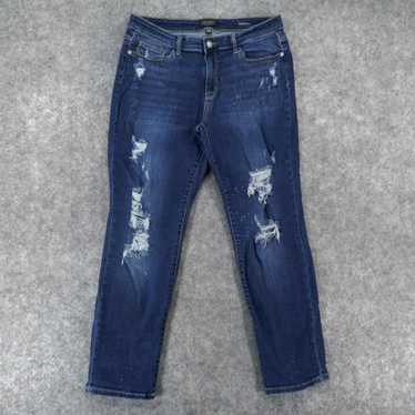 Vintage Judy Blue Jeans Women 13/31 Boyfriend Fit… - image 1