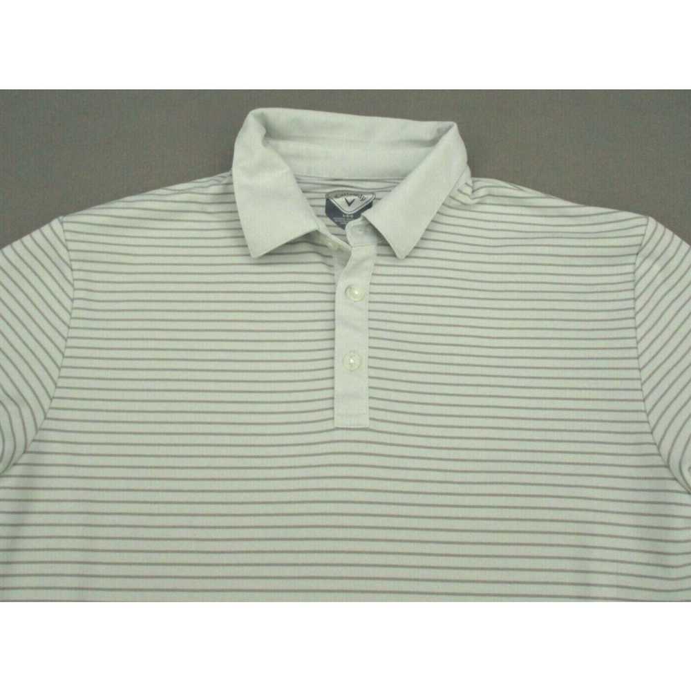 Callaway Callaway Polo Shirt Adult Large Gray Str… - image 2