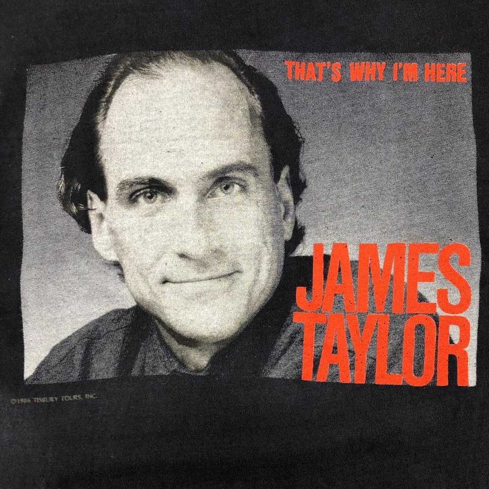 Hanes × Vintage James Taylor Thats Why I'm Here 1… - image 2