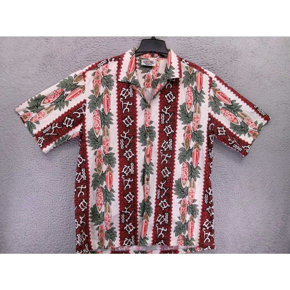 Vintage Pacific Legend Hawaiian Shirt Mens XL Sur… - image 1