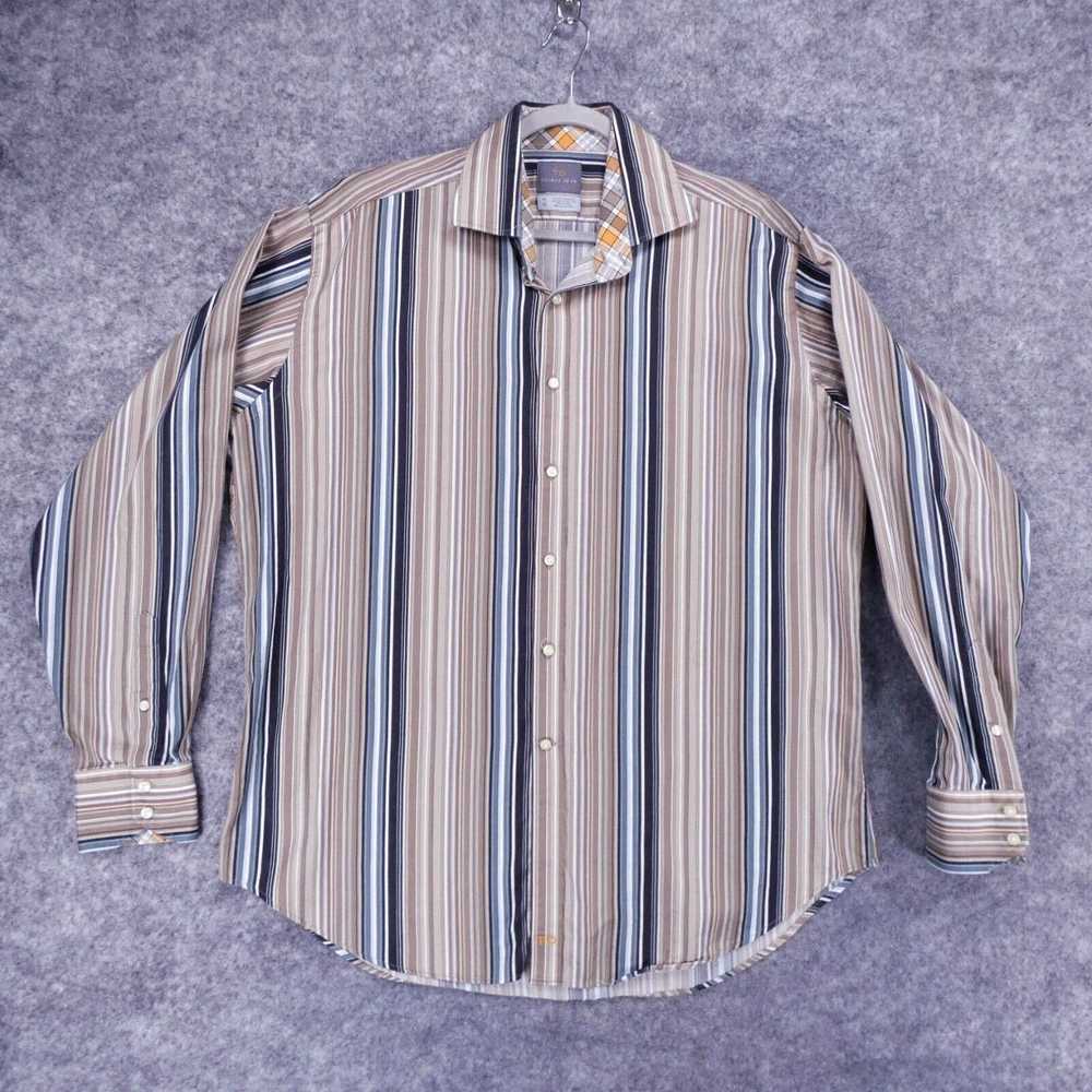 Vintage Thomas Dean Shirt Mens Extra Large Button… - image 1