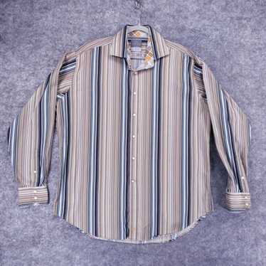 Vintage Thomas Dean Shirt Mens Extra Large Button… - image 1