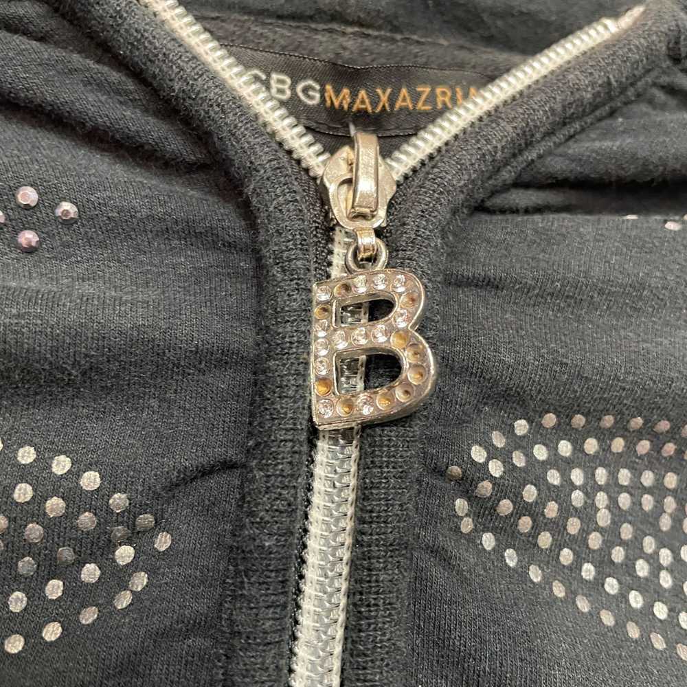 Other M - Y2K BCBG Rhinestone Zip Up Hoodie - image 6