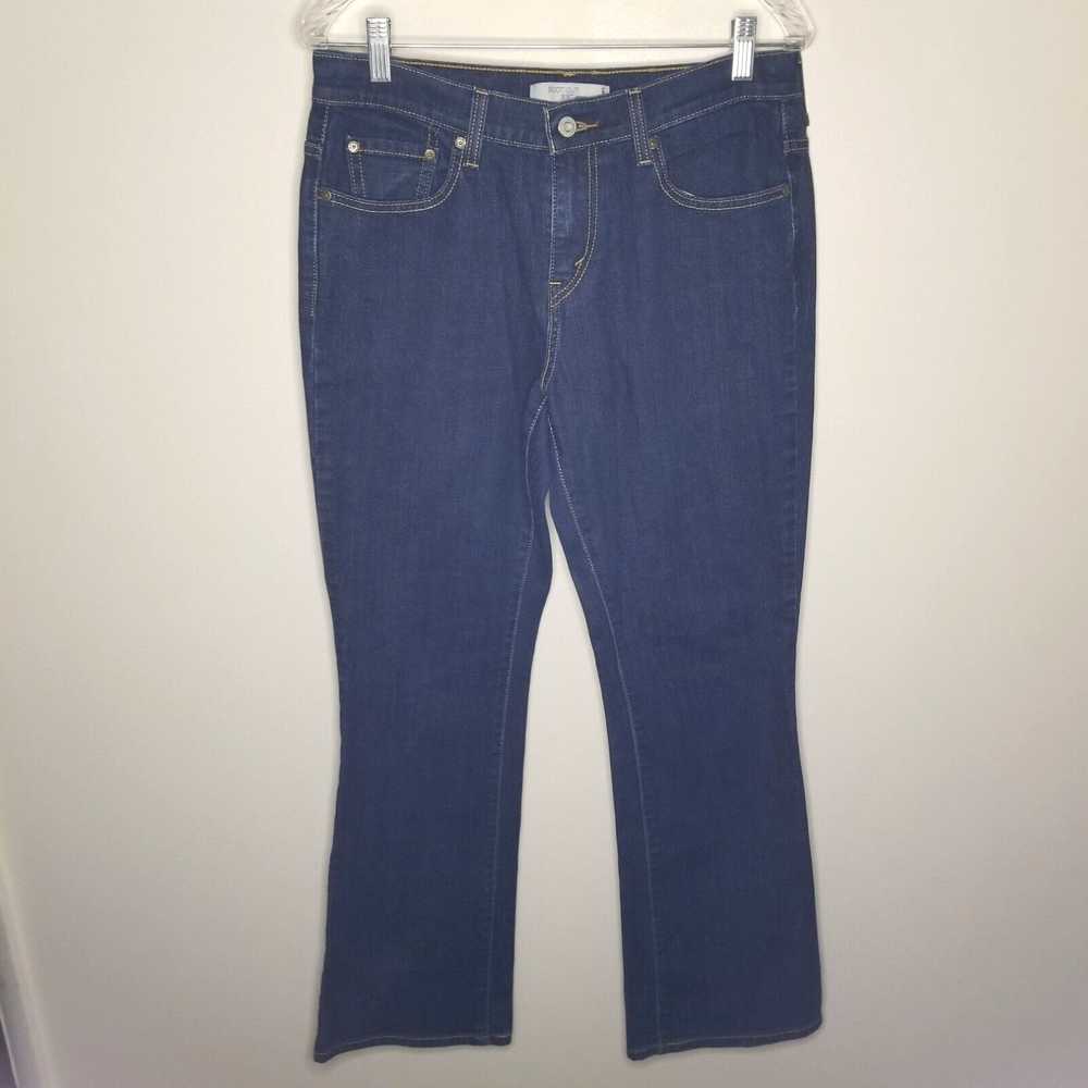 Levi's Levi 515 Womens Bootcut Blue Jeans Size 8 - image 1