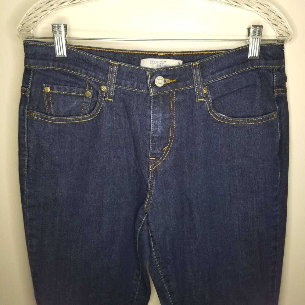 Levi's Levi 515 Womens Bootcut Blue Jeans Size 8 - image 2