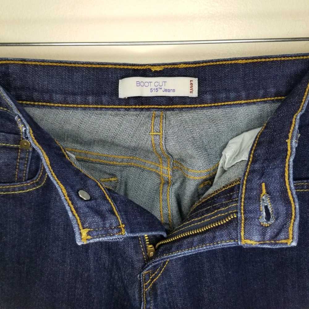 Levi's Levi 515 Womens Bootcut Blue Jeans Size 8 - image 3