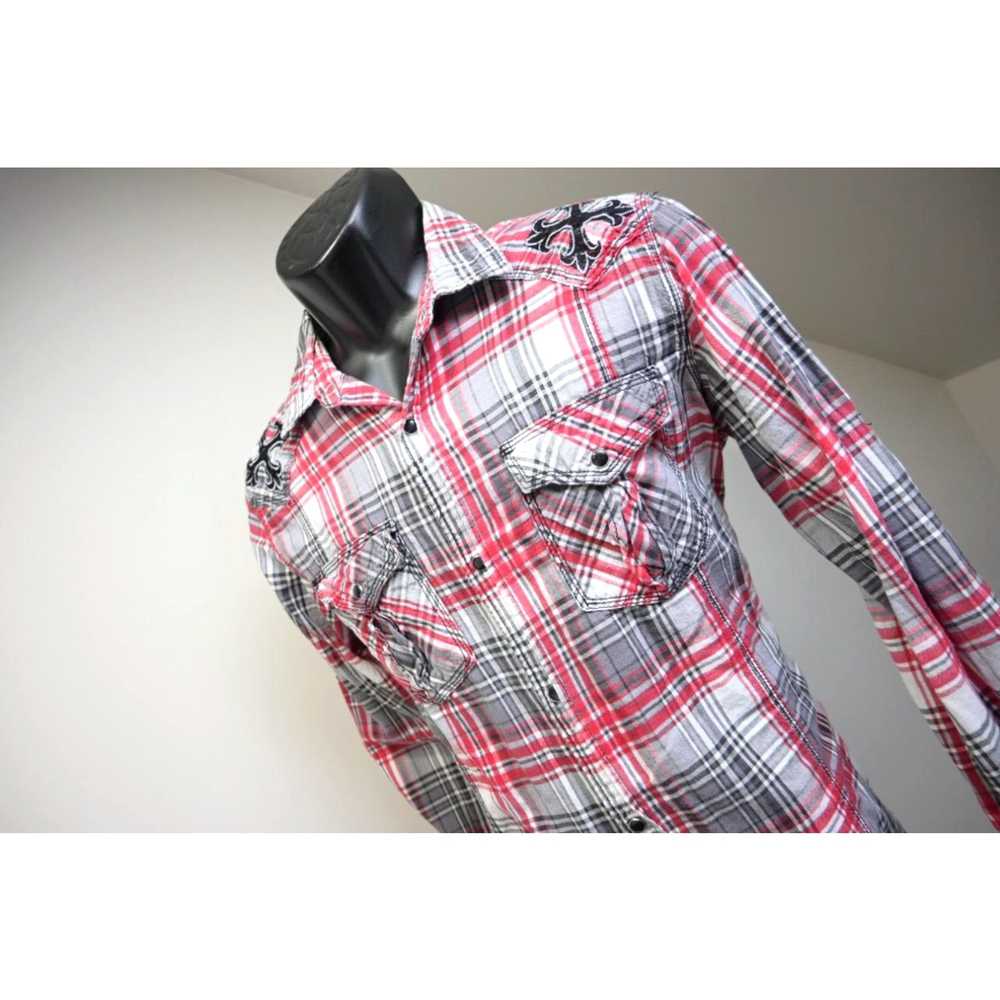 Vintage Pop Icon Western Pearl Snaps Shirt Casual… - image 1