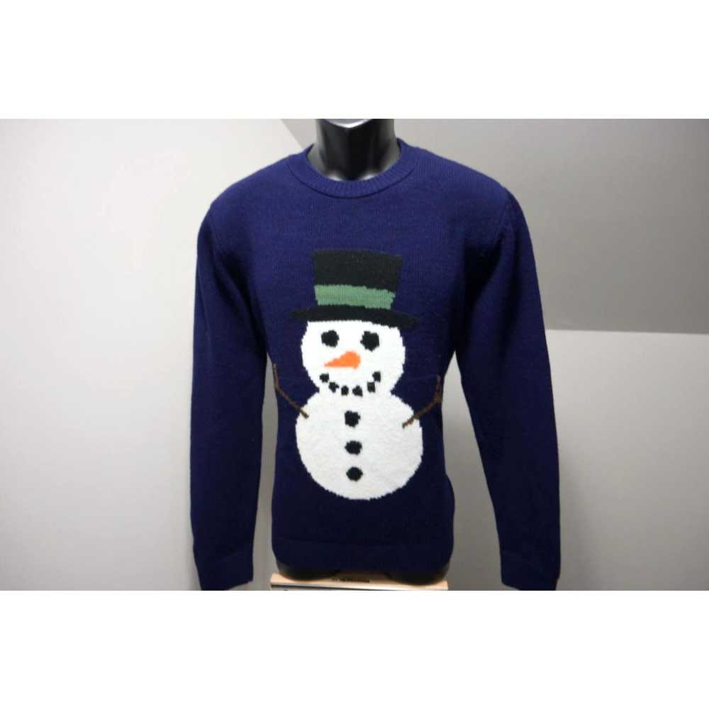 Topman Topman Ugly Christmas Sweater Acrylic Snow… - image 1