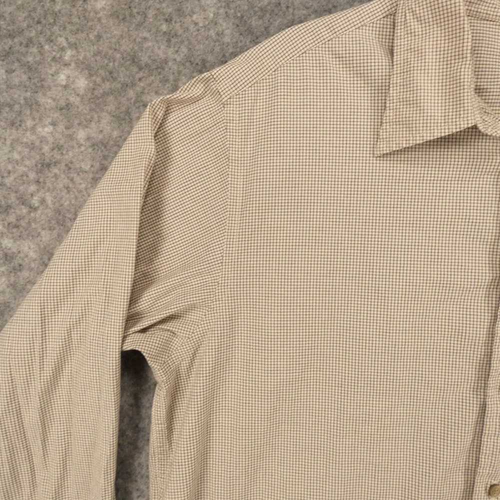 Gap Gap Shirt Mens Large Stretch Long Sleeve Butt… - image 3