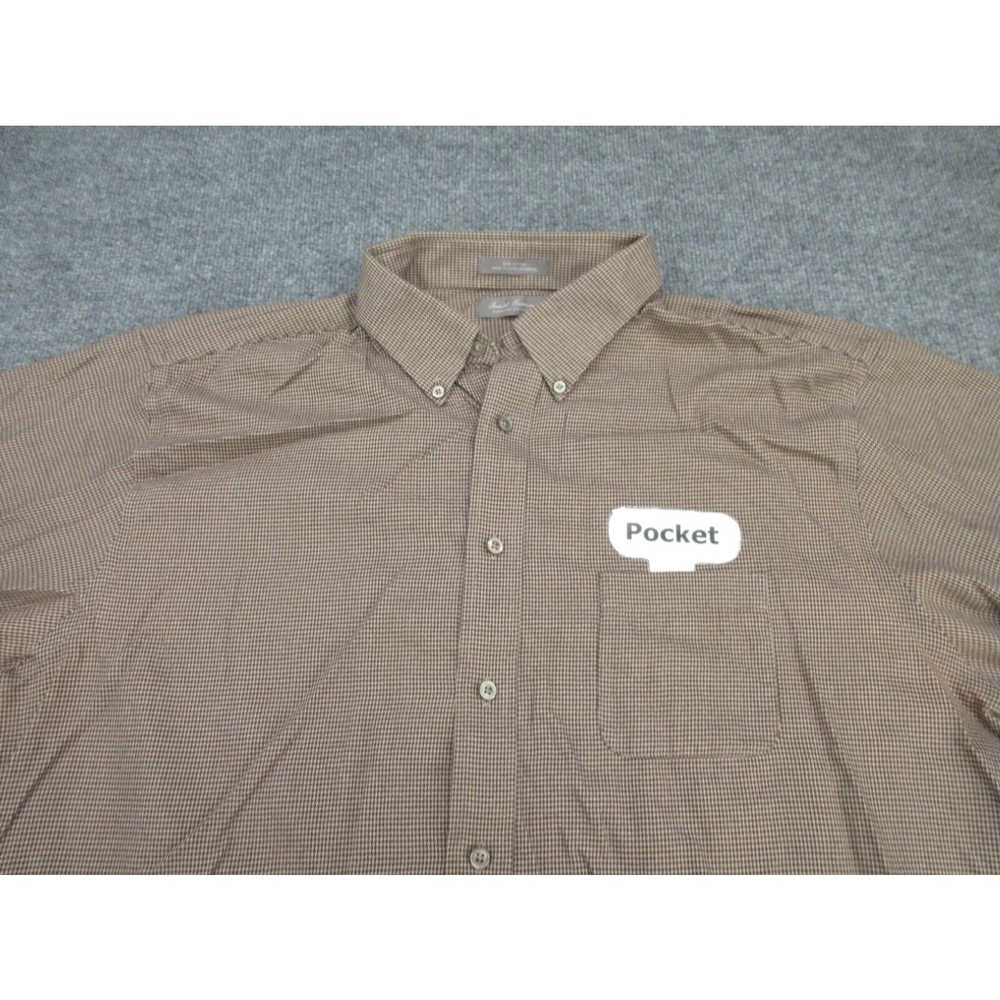 Cremieux Daniel Cremieux Shirt Mens XXL 2XL Brown… - image 3