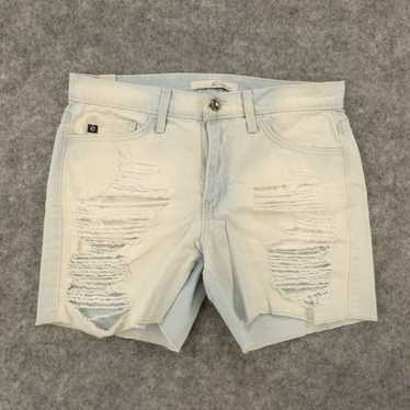 Vintage KanCan Shorts Women 2 / 25 Mid Rise Denim… - image 1