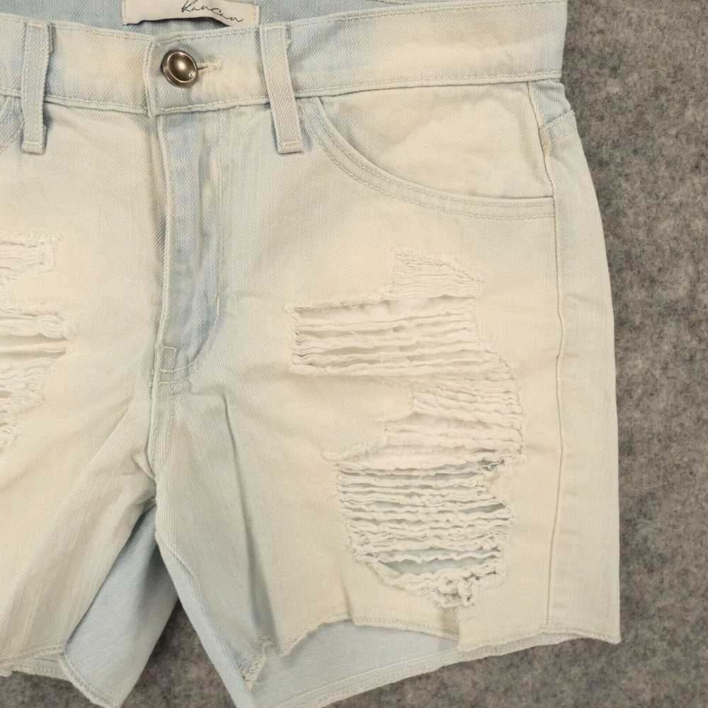 Vintage KanCan Shorts Women 2 / 25 Mid Rise Denim… - image 3