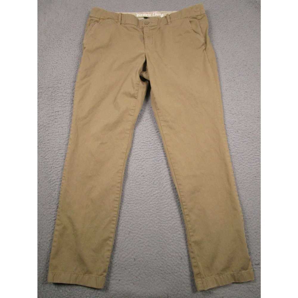 J.Crew J Crew Pants Womens 14 Brown Waverly Chino… - image 1