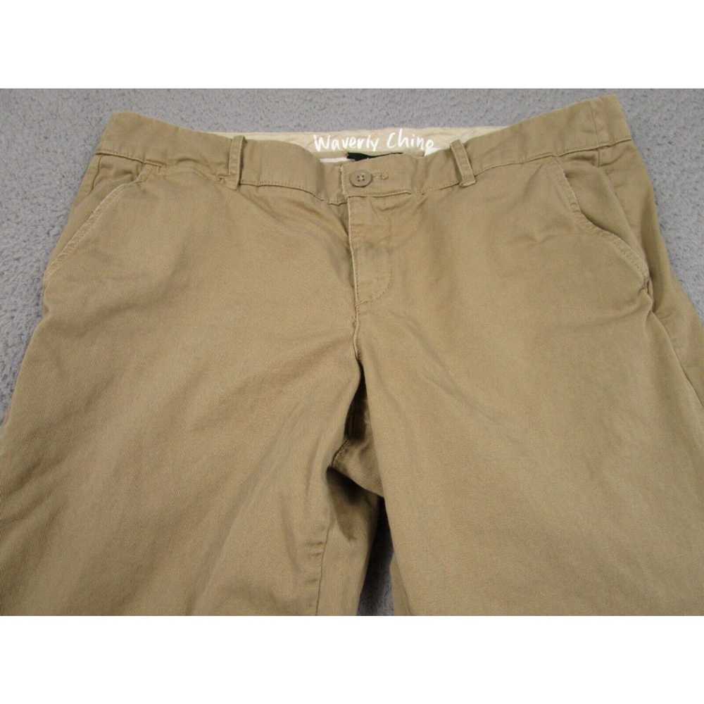 J.Crew J Crew Pants Womens 14 Brown Waverly Chino… - image 2