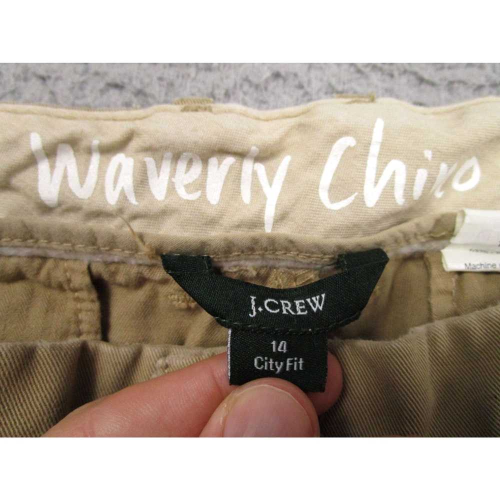 J.Crew J Crew Pants Womens 14 Brown Waverly Chino… - image 3