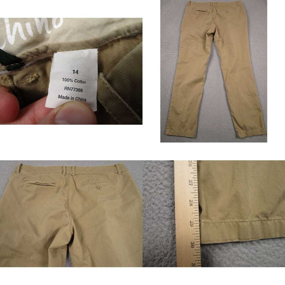 J.Crew J Crew Pants Womens 14 Brown Waverly Chino… - image 4